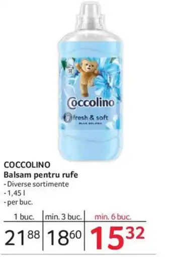 Selgros COCCOLINO Balsam pentru rufe Ofertă