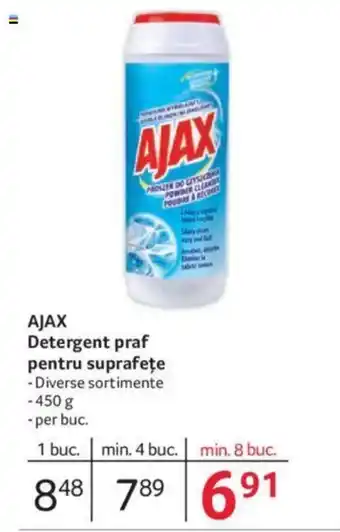 Selgros AJAX Detergent praf pentru suprafețe Ofertă