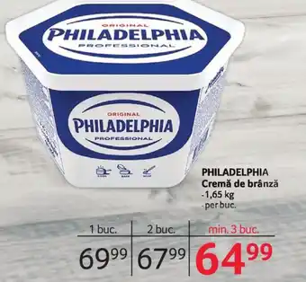 Selgros PHILADELPHIA Cremă de brânză Ofertă