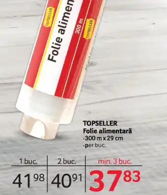 Selgros TOPSELLER Folie alimentară Ofertă