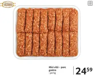 Selgros Mici vită – porc gastro Ofertă