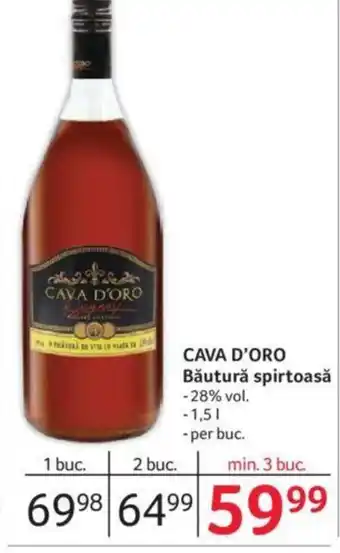 Selgros CAVA D'ORO Băutură spirtoasă Ofertă