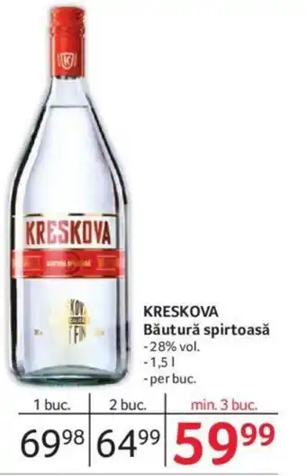 Selgros KRESKOVA Băutură spirtoasă Ofertă