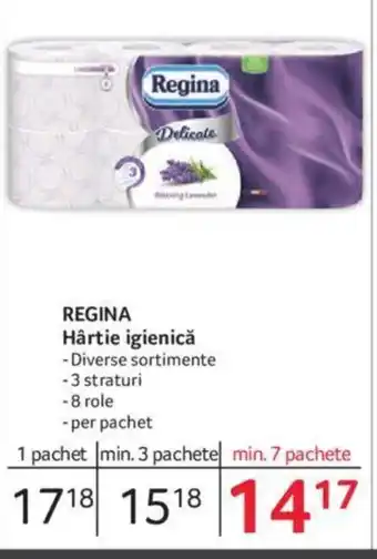 Selgros REGINA Hârtie igienicǎ Ofertă