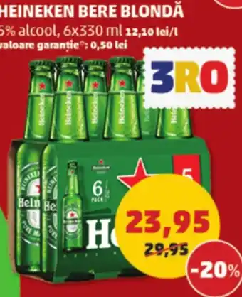 Penny HEINEKEN BERE BLONDĂ Ofertă