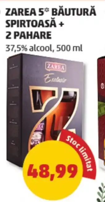 Penny ZAREA 5* BĂUTURĂ SPIRTOASĂ+ 2 PAHARE Ofertă