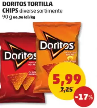 Penny DORITOS TORTILLA CHIPS Ofertă