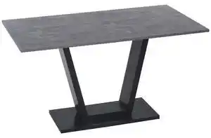 Favi Masa HOMCOM pentru 4-6 Persoane, Blat Efect Marmura, Baza din Oțel, 140x80x76cm, Design Elegant | Aosom Romania Ofertă