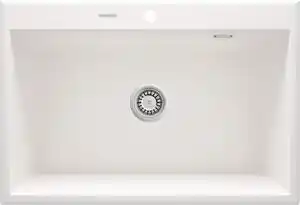 Favi Chiuveta bucatarie compozit alba Deante Eridan Alb mat Ofertă