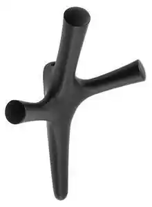 Favi Agatatoare cuier Walencia 107x164 mm, 3 agatatori, negru mat Ofertă