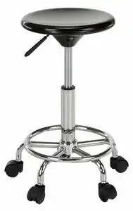 Favi KONDELA Scaun, negru/crom, MABEL 3 NEW Ofertă