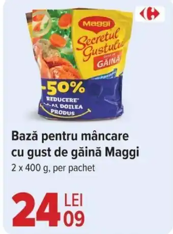 Carrefour Bază pentru mâncare cu gust de găină Maggi Ofertă