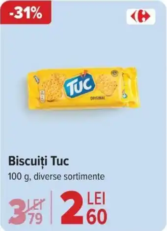 Carrefour Biscuiți Tuc Ofertă