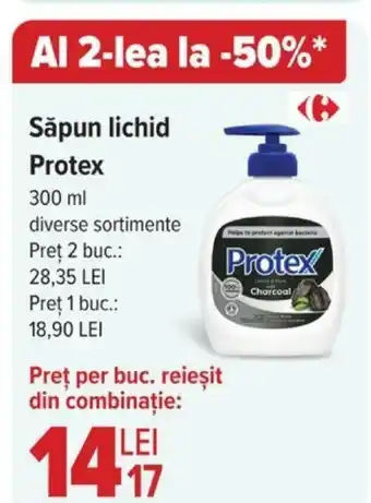 Carrefour Săpun lichid Protex Ofertă