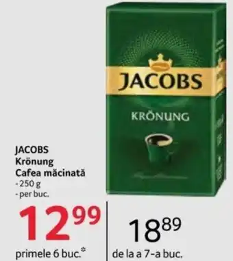 Selgros JACOBS Krönung Cafea măcinată Ofertă