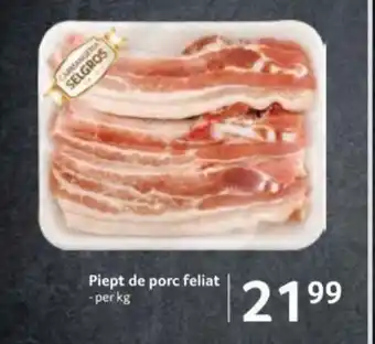 Selgros Piept de porc feliat Ofertă