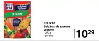 Selgros DELIK'AT Bulgăraşi de savoare Legume Ofertă