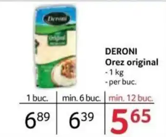 Selgros DERONI Orez original Ofertă