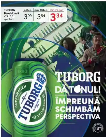 Selgros TUBORG Bere blondǎ Ofertă