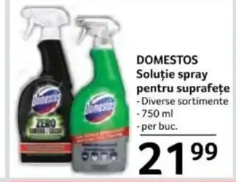 Selgros DOMESTOS Soluție spray pentru suprafețe Ofertă