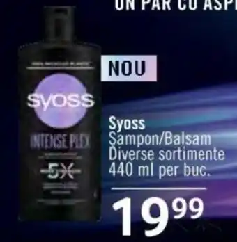 Selgros Syoss Şampon/Balsam Diverse sortimente 440 ml per buc. Ofertă