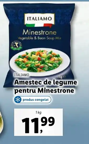 Lidl Amestec de legume pentru Minestrone Ofertă