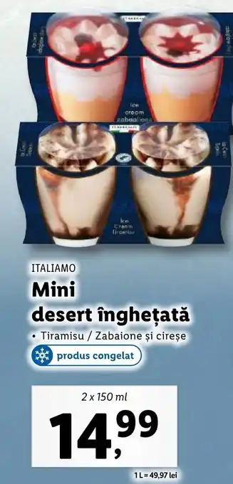 Lidl ITALIAMO Mini desert înghețată Ofertă