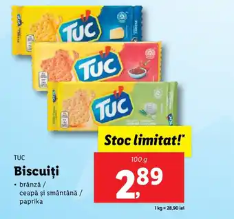 Lidl TUC Biscuiţi Ofertă