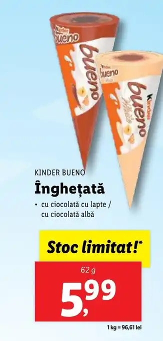 Lidl KINDER BUENO Înghețată Ofertă