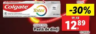 Lidl COLGATE TOTAL Pastă de dinți Ofertă