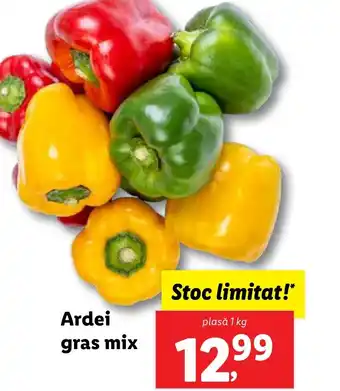 Lidl Ardei gras mix Ofertă