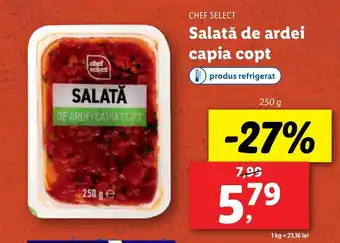 Lidl CHEF SELECT Salată de ardei capia copt Ofertă