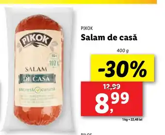 Lidl PIKOK Salam de casă Ofertă