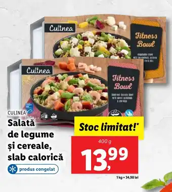 Lidl CULINEA Salată de legume şi cereale, slab calorică Ofertă