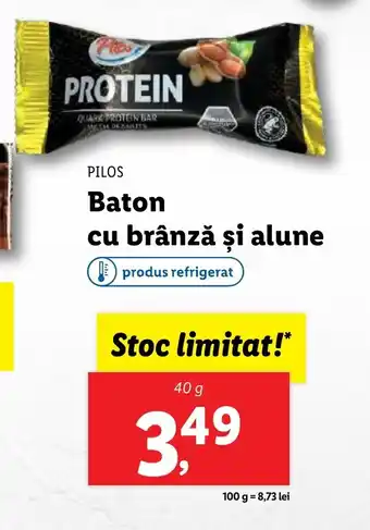 Lidl PILOS Baton cu brânză şi alune Ofertă