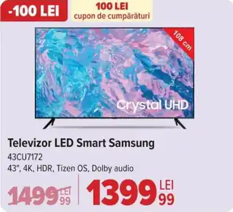 Carrefour Televizor LED Smart Samsung Ofertă