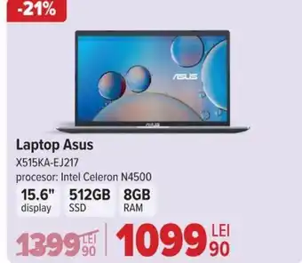 Carrefour Laptop Asus X515KA-EJ217 Ofertă