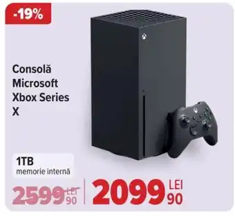 Carrefour Consolǎ Microsoft Xbox Series X Ofertă