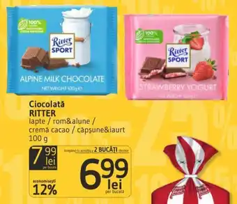 Supeco Ciocolată RITTER Ofertă