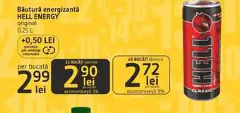 Supeco Băutură energizantă HELL ENERGY 0.25L Ofertă