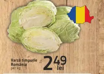 Supeco Varză timpurie România Ofertă