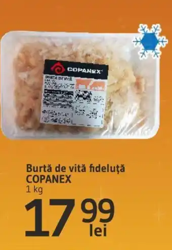 Supeco Burtă de vitǎ fideluță COPANEX Ofertă