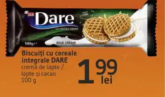 Supeco Biscuiți cu cereale integrale DARE Ofertă