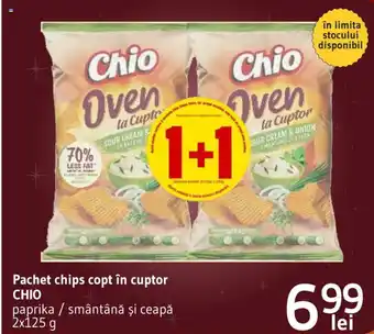 Supeco Pachet chips copt în cuptor CHIO Ofertă