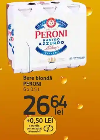 Supeco Bere blondǎ PERONI Ofertă