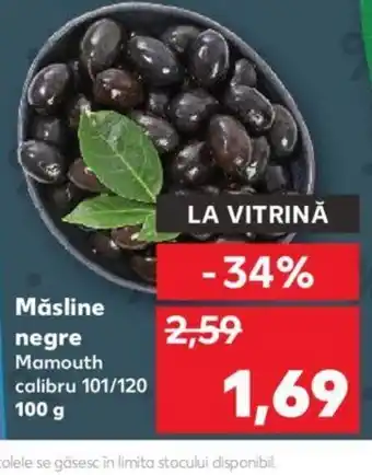 Kaufland Măsline negre Ofertă