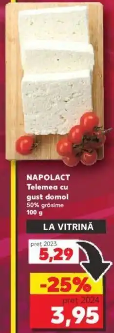 Kaufland NAPOLACT Telemea cu gust domol Ofertă