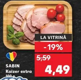 Kaufland SABIN Kaizer extra Ofertă