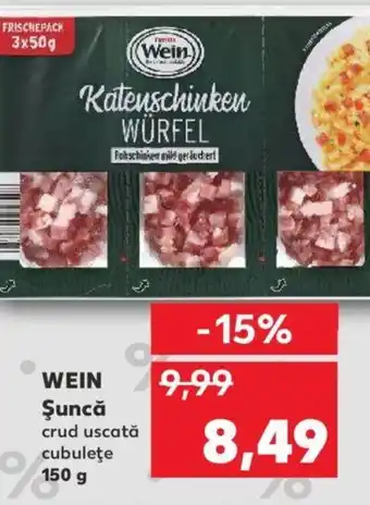 Kaufland WEIN Şuncă Ofertă