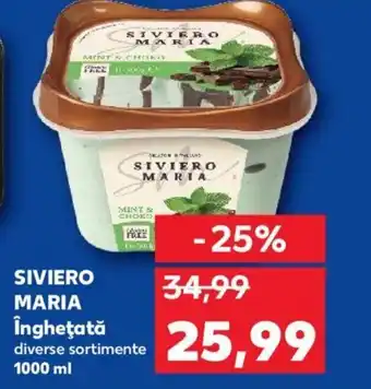 Kaufland SIVIERO MARIA Îngheţată Ofertă